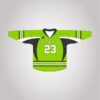 Preview image of digitally customized hockey jersey with team branding.
