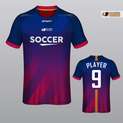 Personalized soccer uniforms